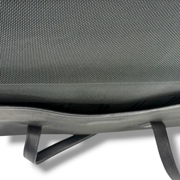 Tumi Alpha Briefcase Bag With Over The Shoulder Handels Solid Black 43010D3 - Picture 11 of 16